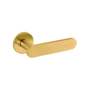 Nela szatén réz körrozettás kilincs