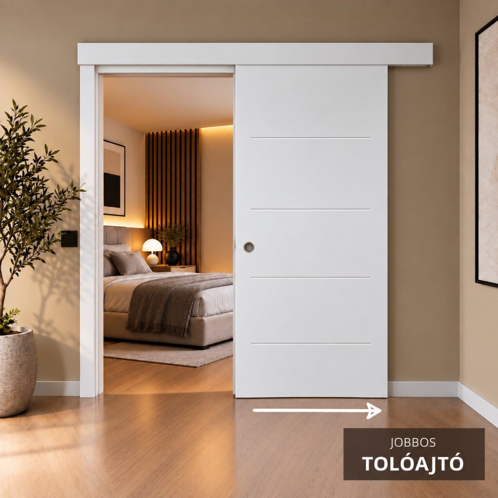 jobbos tolóajtó