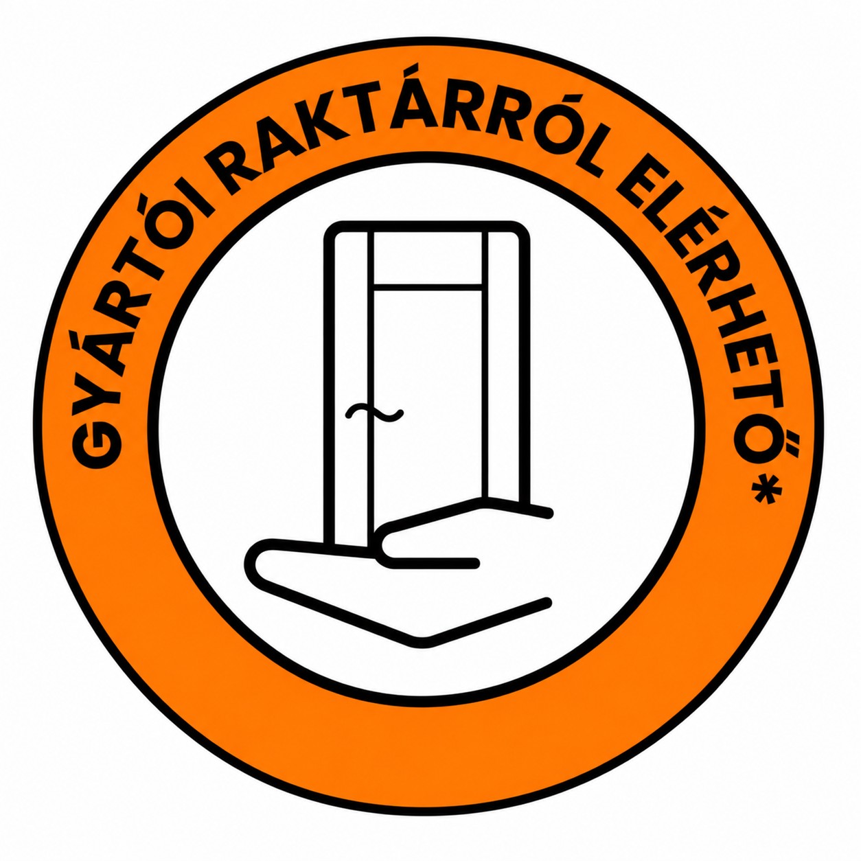 DRE gyártói raktári beltéri ajtók – 2–4 hetes várható beérkezéssel